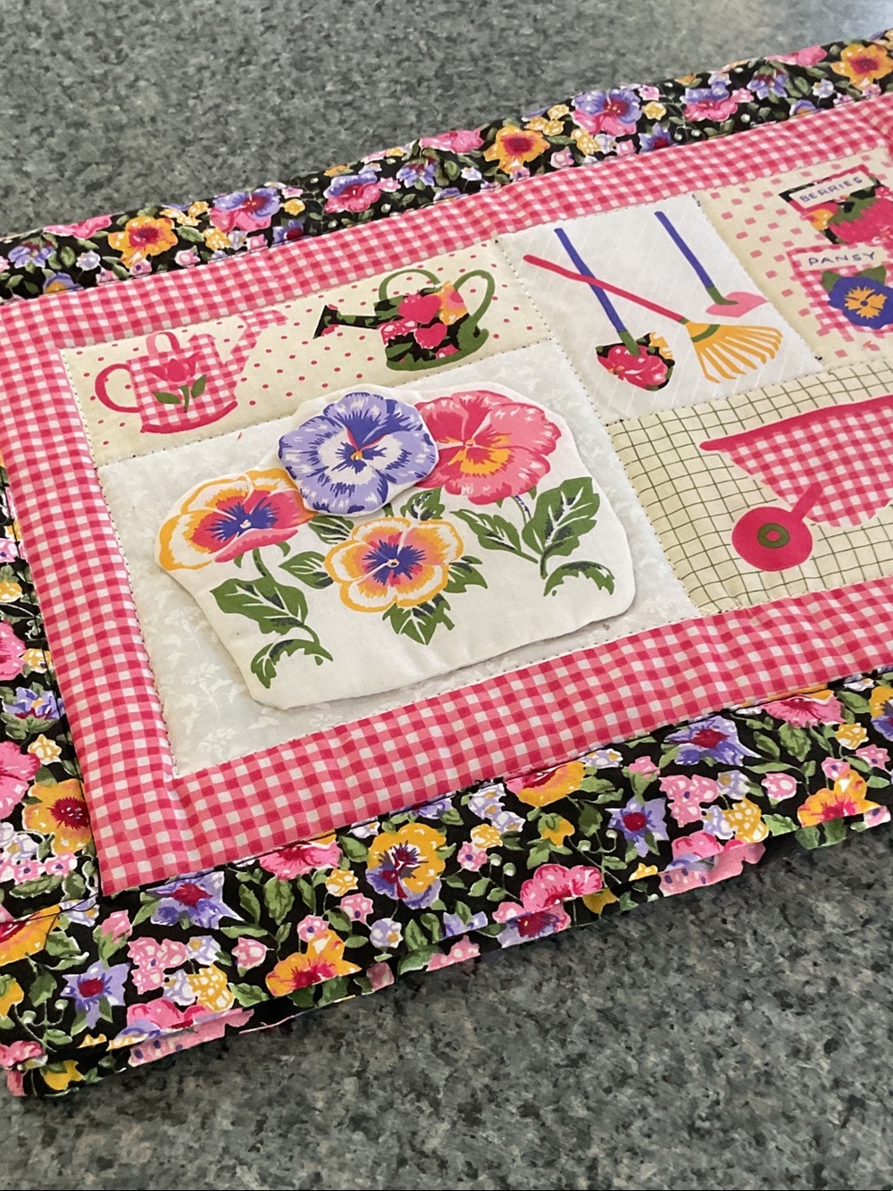 Placemats summer table set of two